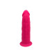 Фаллоимитатор с вибрацией SilexD Henry Vibro Pink (MODEL 2 size 7in) + LRS, диаметр 4,4 см