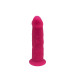 Фаллоимитатор с вибрацией SilexD Henry Vibro Pink (MODEL 2 size 7in) + LRS, диаметр 4,4 см