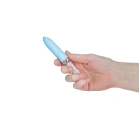 Вібратор Petites Lil’ Bombshell Vibrator - Blue — Переглянути зображення 4