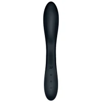 Вібратор із перлинною стимуляцією точки G Satisfyer Rrrolling Explosion Black — Переглянути зображення 4