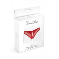 Трусики з перлинами і доступом Fashion Secret Sophie Red — Переглянути зображення 3