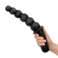 Анальний ланцюжок BUTTR - Akimbo Double Sided Anal Dildo (м'яте паковання!!!) — Переглянути зображення 7