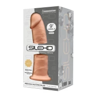 Фалоімітатор SilexD Oscar Flesh (MODEL 2 size 9in), двошаровий, силікон + Silexpan, діаметр 5,4см — Просмотреть изображение 2