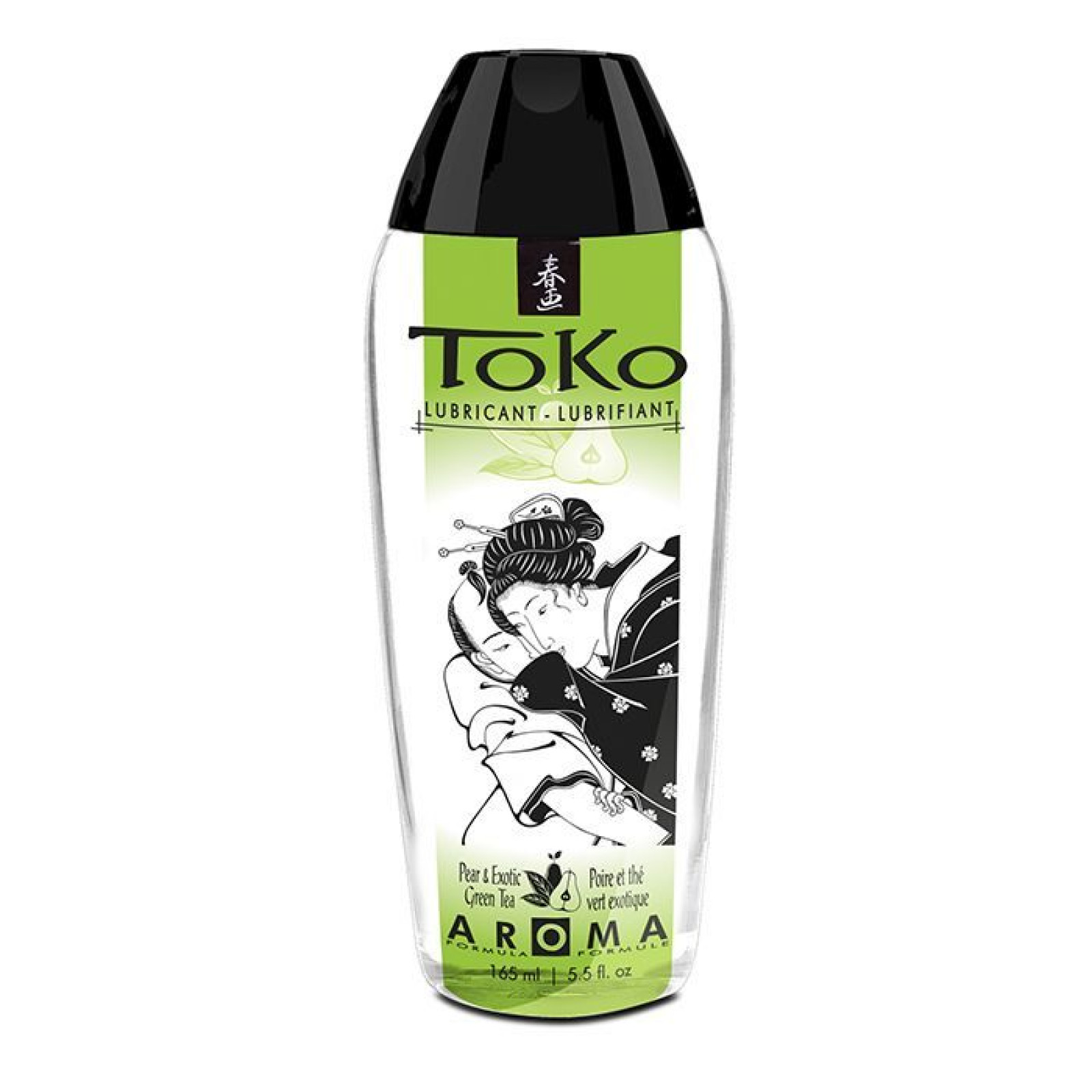 Лубрикант на водной основе Shunga Toko AROMA – Pear & Exotic Green Tea (165 мл), не содержит сахара