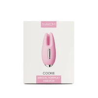 Масажер для чутливих зон Svakom Cookie Pale Pink — Переглянути зображення 8