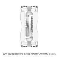 Мастурбатор Tenga Premium Dual Sensation Cup, двосторонній, з двома незалежними каналами — Переглянути зображення 6