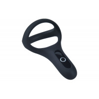 Двойное эрекционное кольцо Fun Town Rise Black, управление со смартфона Двойное эрекционное кольцо Fun Town Rise Black, управление со смартфона