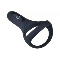 Двойное эрекционное кольцо Fun Town Rise Black, управление со смартфона Двойное эрекционное кольцо Fun Town Rise Black, управление со смартфона