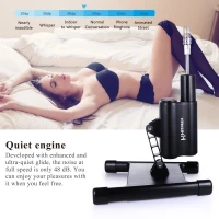 Смарт секс-машина Hismith AK-03 Sex Machine APP з фалоімітатором, стійка, не потребує складання — Просмотреть изображение 5