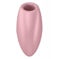 Вакуумний стимулятор-серце з вібрацією Satisfyer Cutie Heart Light Red — Переглянути зображення 3