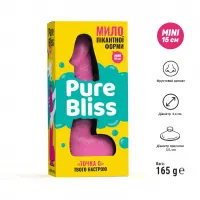 Мило у формі пеніса Pure Bliss MINI Pink, крафтове мило-член, натуральне — Просмотреть изображение 6