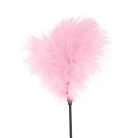 Лоскітка з пером індика Art of Sex – Feather Paddle, рожева — Переглянути зображення 2