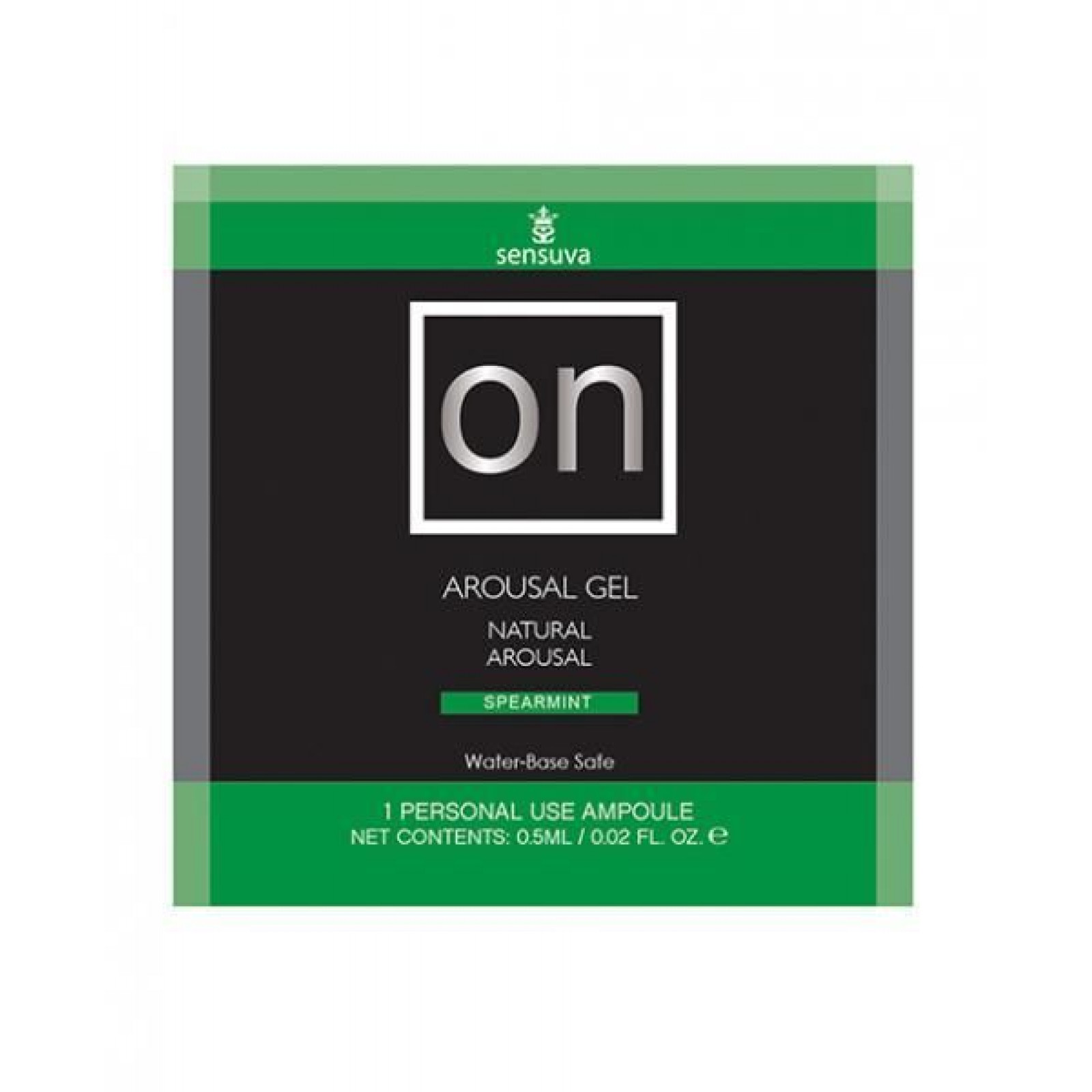 Пробник возбуждающего геля Sensuva — ON Arousal Gel for Her Spearmint (6 мл)