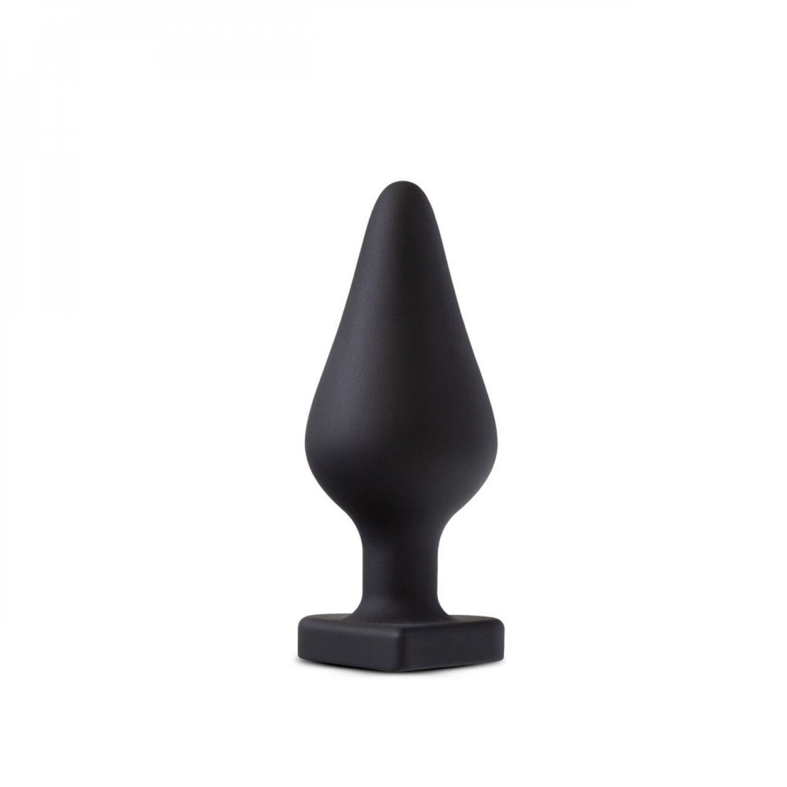 Анальная пробка Blush Temptasia – Fuck Me Anal Plug – Black, основание в виде сердечка