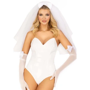 Фата нареченої Leg Avenue Tiered bridal veil O/S Whie