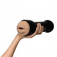 Мастурбатор-ротик Kiiroo FeelVictoria Mouth с всасывающей интерактивной насадкой PowerBlow Combo Set