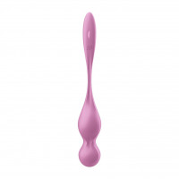 Вагинальные смарт-шарики с вибрацией Satisfyer Love Birds 1 Connect App Pink, 78 г