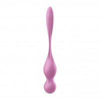 Вагинальные смарт-шарики с вибрацией Satisfyer Love Birds 1 Connect App Pink, 78 г