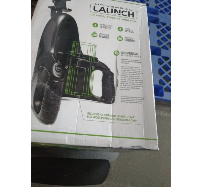 Автоматическая секс-машина для мужчин Fleshlight Universal Launch (мятая упаковка!!!)