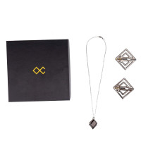 Затискачі для сосків з легкою підвіскою LOCKINK Adjustable Nipple Clamps with Light Pendant, сріблясті — Переглянути зображення 9