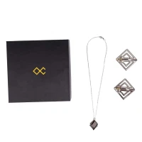 Затискачі для сосків з легкою підвіскою LOCKINK Adjustable Nipple Clamps with Light Pendant, сріблясті — Просмотреть изображение 9