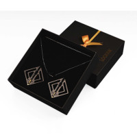 Затискачі для сосків з легкою підвіскою LOCKINK Adjustable Nipple Clamps with Light Pendant, сріблясті