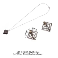 Затискачі для сосків з легкою підвіскою LOCKINK Adjustable Nipple Clamps with Light Pendant, сріблясті — Просмотреть изображение 2
