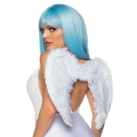 Крила ангела Leg Avenue Marabou Feather Angel Wings, справжнє пір'я — Переглянути зображення 1