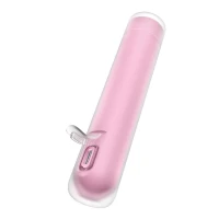 Вакуумний стимулятор Satisfyer First Kiss, технологія 3D Air Pulse, 30 режимів, подвійний силікон — Переглянути зображення 6