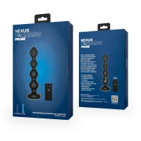 Анальний віброротатор Nexus Tornado Probe Edition Large, діаметр 4,5 см, вібрація + ротація, пульт ДУ — Переглянути зображення 7