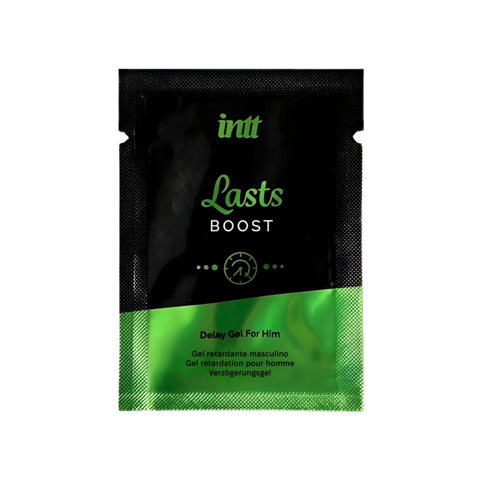 Пробник  пролонгатора для чоловіків Intt Lasts (2 мл) з екстрактом гвоздики та м'яти