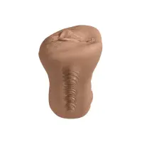 Мастурбатор-вагіна Alive Emma Super Realistic Masturbator M Caramel — Переглянути зображення 2