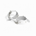 Наручники із екошкіри Art of Sex - Eva, колір білий