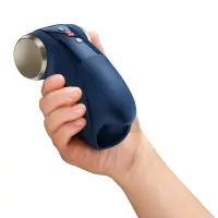 Мастурбатор для головки пеніса Fun Factory COBRA LIBRE II Nightblue, 2 мотори, гра без рук — Переглянути зображення 2