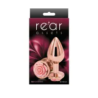 Анальна пробка NS Novelties Rear Assets - Rose - Medium - Pink — Переглянути зображення 2
