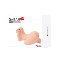 Мастурбатор мінілялька Kokos Sarah 2WayPlus з вібрацією та масажем — Переглянути зображення 7