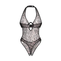 Боді Obsessive Addia crotchless teddy 2XL/3XL — фото 8