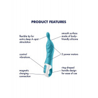 Вибратор для точки А Satisfyer A-Mazing 2 Turquoise