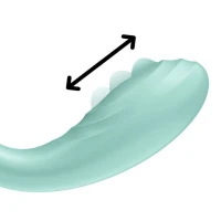 Вібратор із перлинною стимуляцією точки G Satisfyer Rrrolling Pleasure Mint — Переглянути зображення 2
