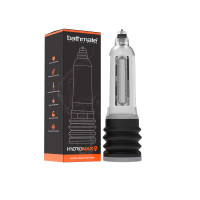 Гидропомпа Bathmate Hydromax 9 Clear, для члена длиной от 18 до 23 см, диаметр до 5,5 см