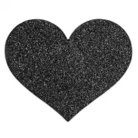 Прикраса на соски Bijoux Indiscrets – Flash Heart Black — Переглянути зображення 2