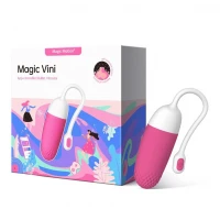 Смарт-віброяйце Magic Motion Vini Pink, керування зі смартфона — Переглянути зображення 7