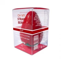 Збуджувальний крем для сосків EXSENS Oh My Strawberry (8 мл) з жожоба та олією ши, їстівний — Переглянути зображення 1
