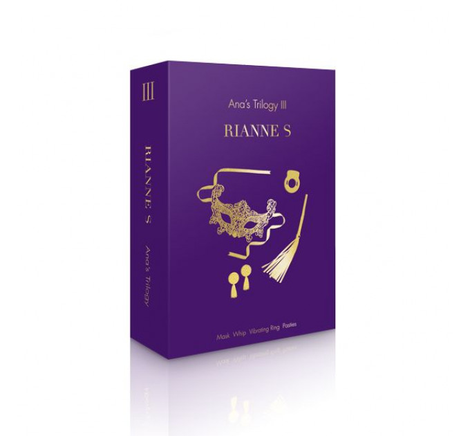 Романтичний подарунковий набір RIANNE S Ana's Trilogy Set III: ерекційне кільце, ажурна маска