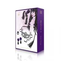Романтичний подарунковий набір RIANNE S Ana's Trilogy Set III: ерекційне кільце, ажурна маска — Переглянути зображення 3