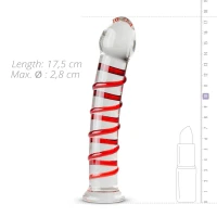 Скляний дилдо Gildo Glass Dildo No. 15 — Переглянути зображення 4