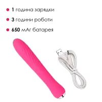 Вібратор із підігрівом Svakom Anya Plum Red — Переглянути зображення 4
