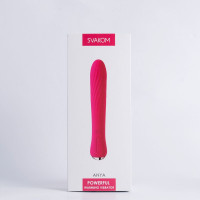 Вибратор с подогревом Svakom Anya Plum Red — Просмотреть изображение 7