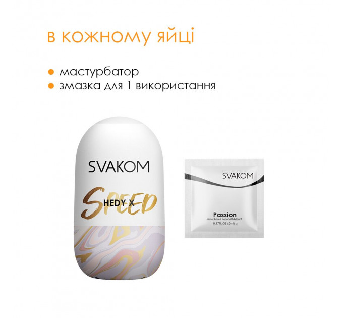 Набір яєць мастурбаторів Svakom Hedy X- Speed