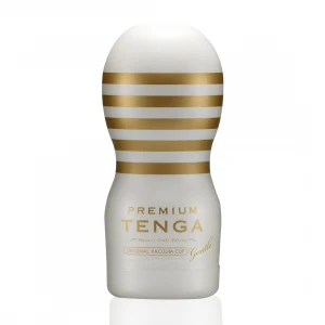 Мастурбатор Tenga Premium Original Vacuum Cup Gentle (глибоке горло) з вакуумною стимуляцією